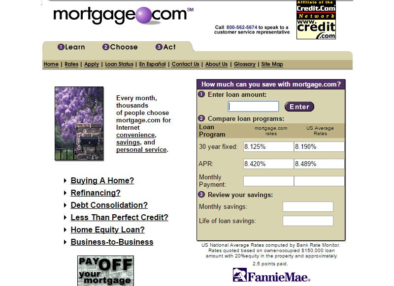 Tüm zamanların en pahalı alan adları: mortgagecom