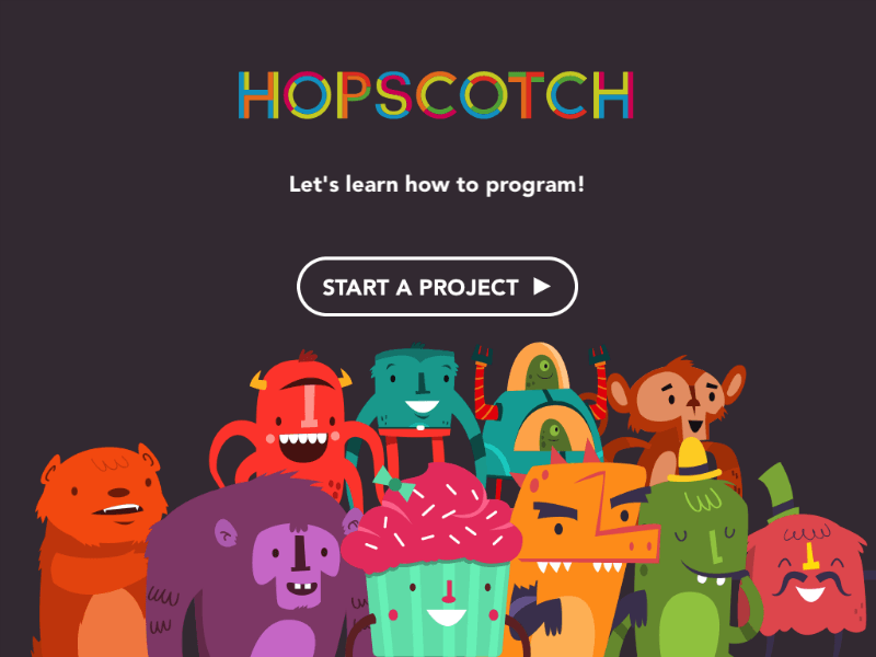 Çocuklara kod yazmayı öğreten online servis Hopscotch