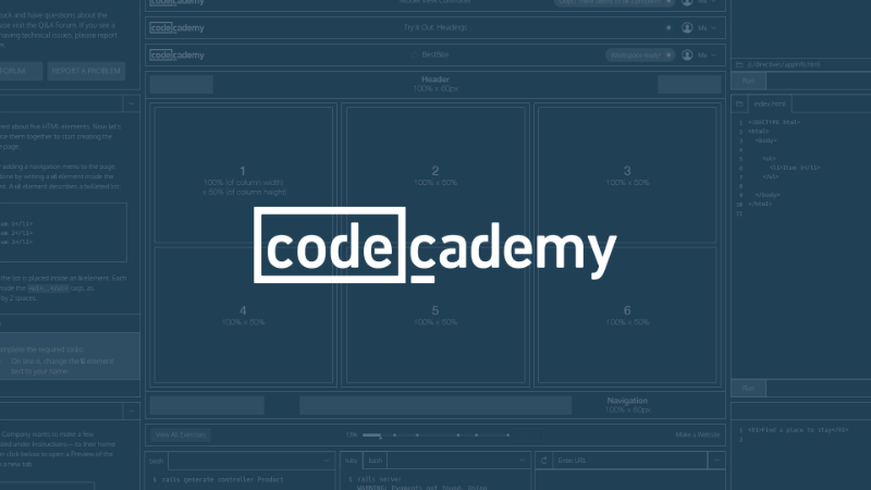 Çocuklara kod yazmayı öğreten online servis Codecademy