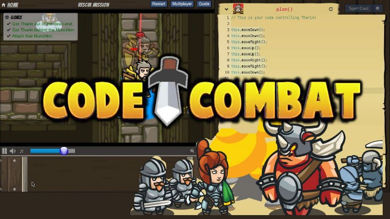 Çocuklara kod yazmayı öğreten online servis CodeCombat