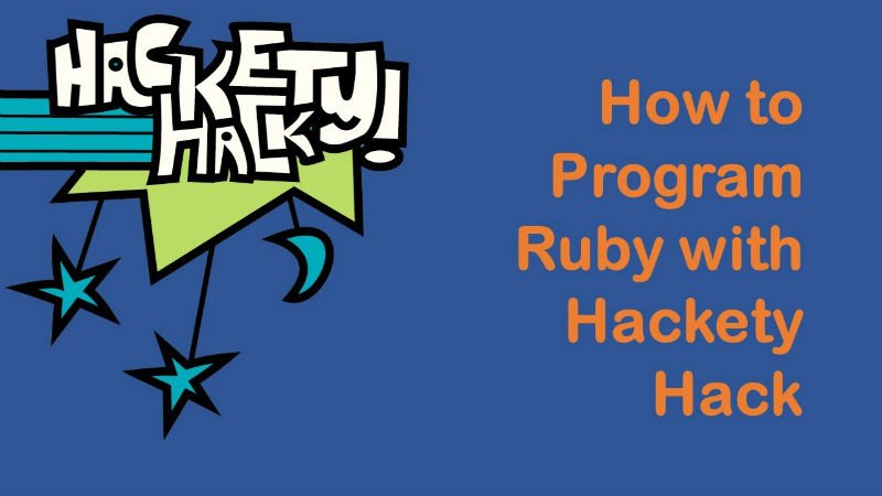 Çocuklara kod yazmayı öğreten online servis Hackety Hack