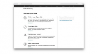 Apple, GDPR'a uyum sağlamak için oluşturduğu yeni gizlilik portalını tanıttı